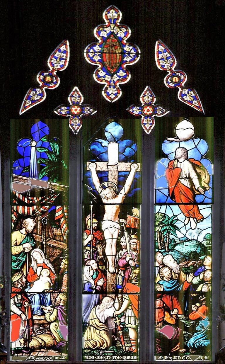 Stained glass window