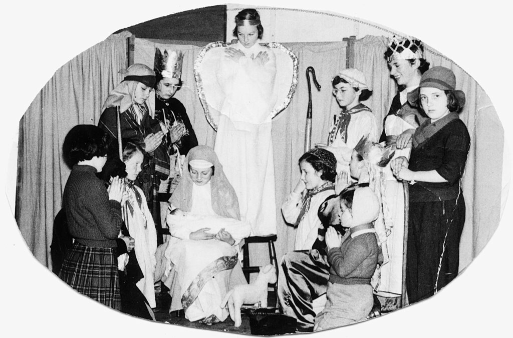 ‘In the Bleak Midwinter’ Play in Old Village hall January 1957