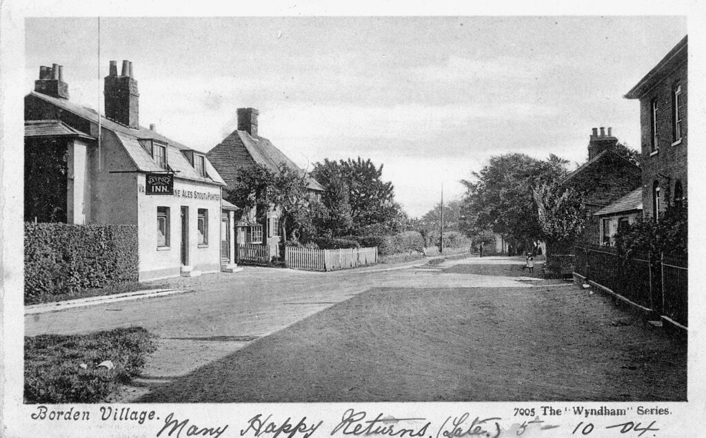 Postcard Borden Village